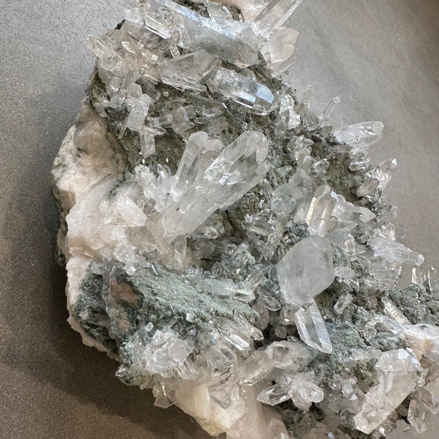 Lemurian Quartz Cluster