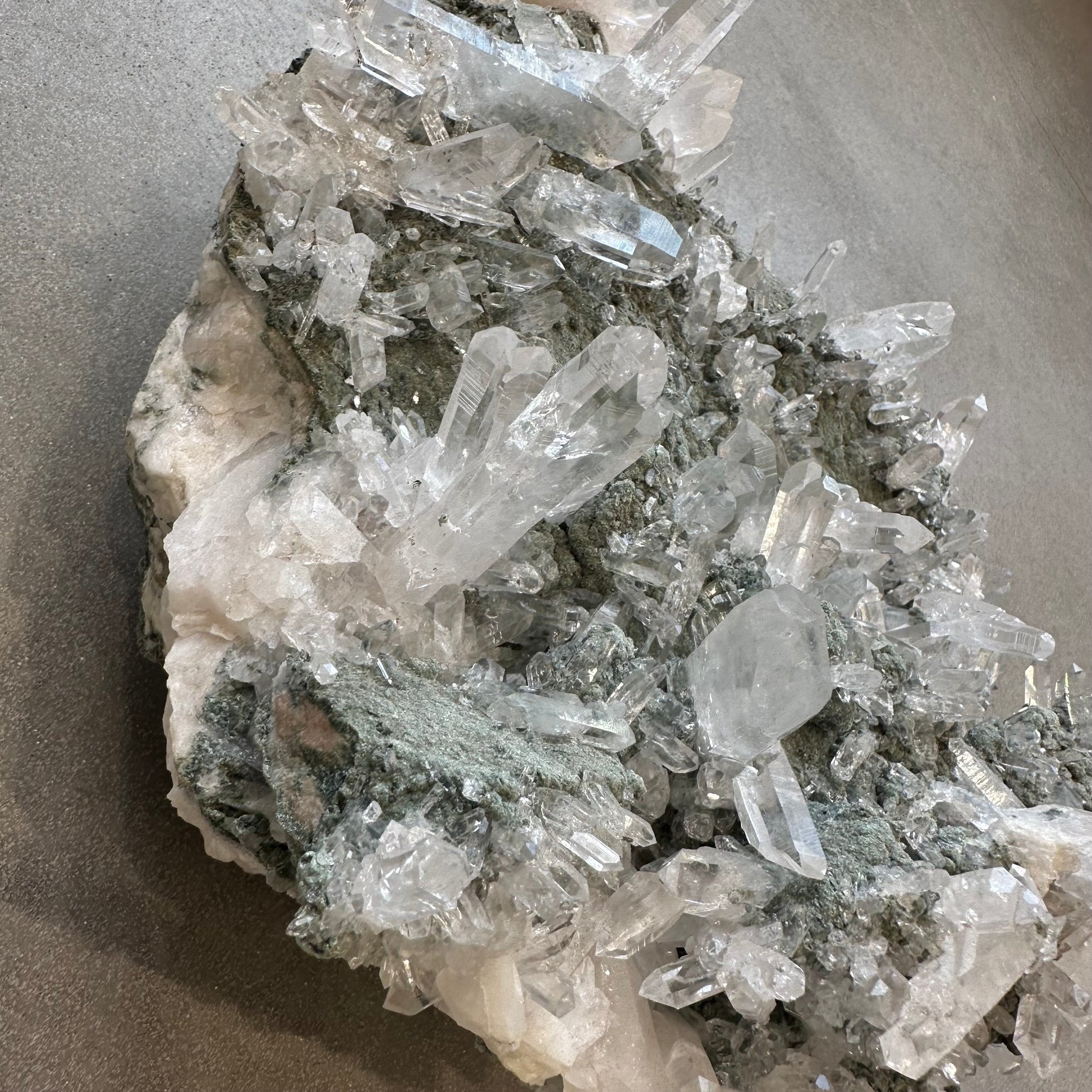 Lemurian Quartz Cluster