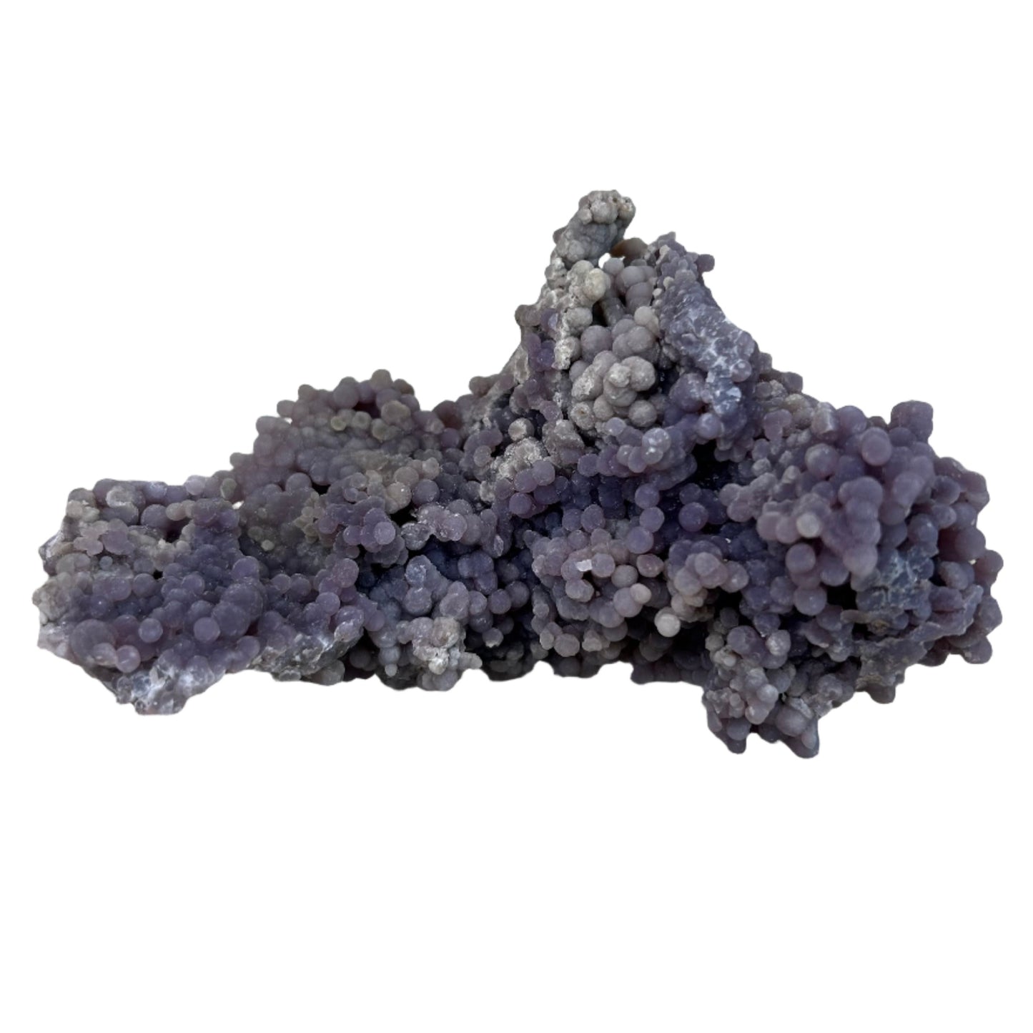 Grape Agate Free Form crystal with healing properties for meditation and stress relief, approx 279g.