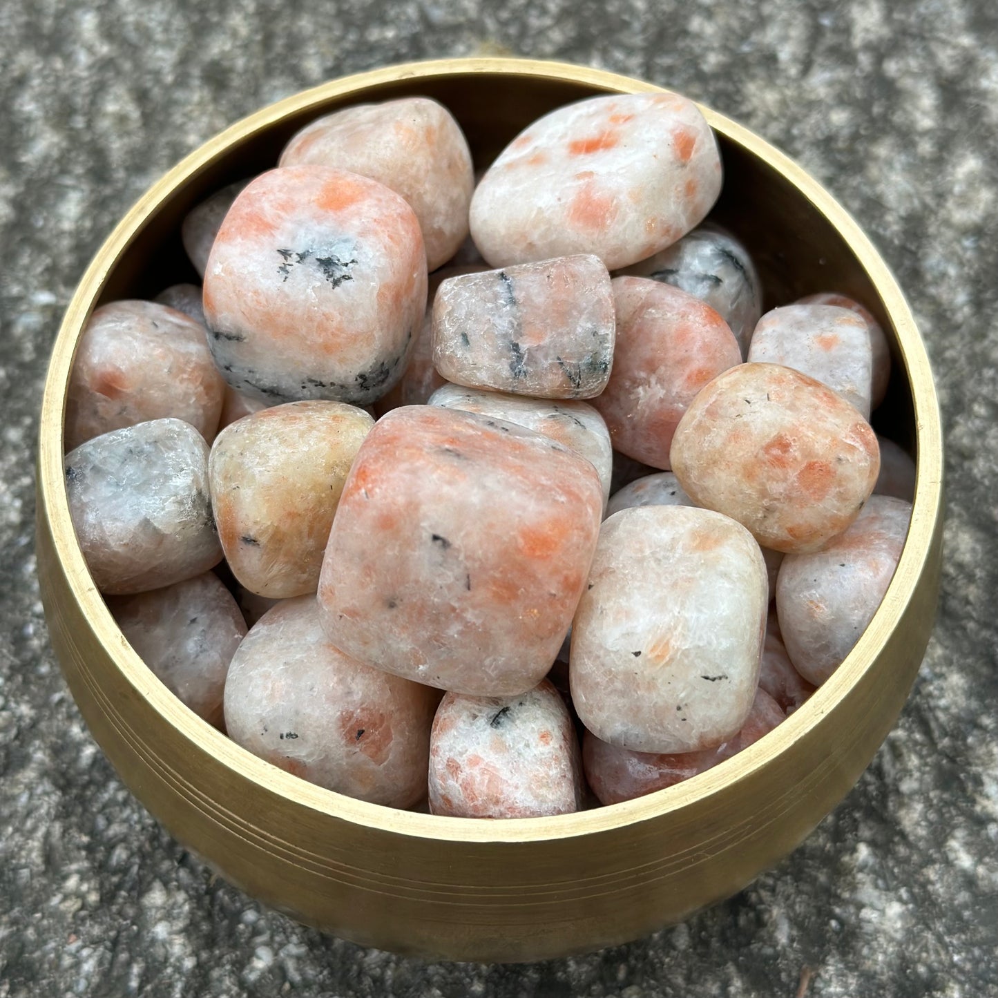 Sunstone Tumbled Stone 20-30MM