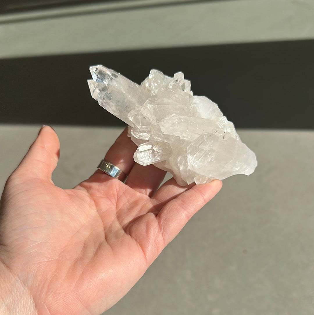 Clear Quartz Cluster 227g