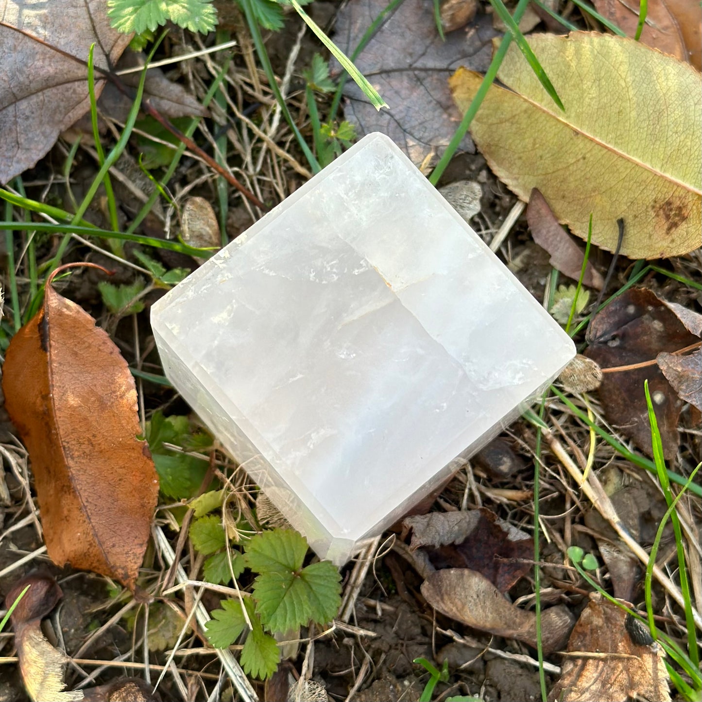 Rose Quartz Cube 220g