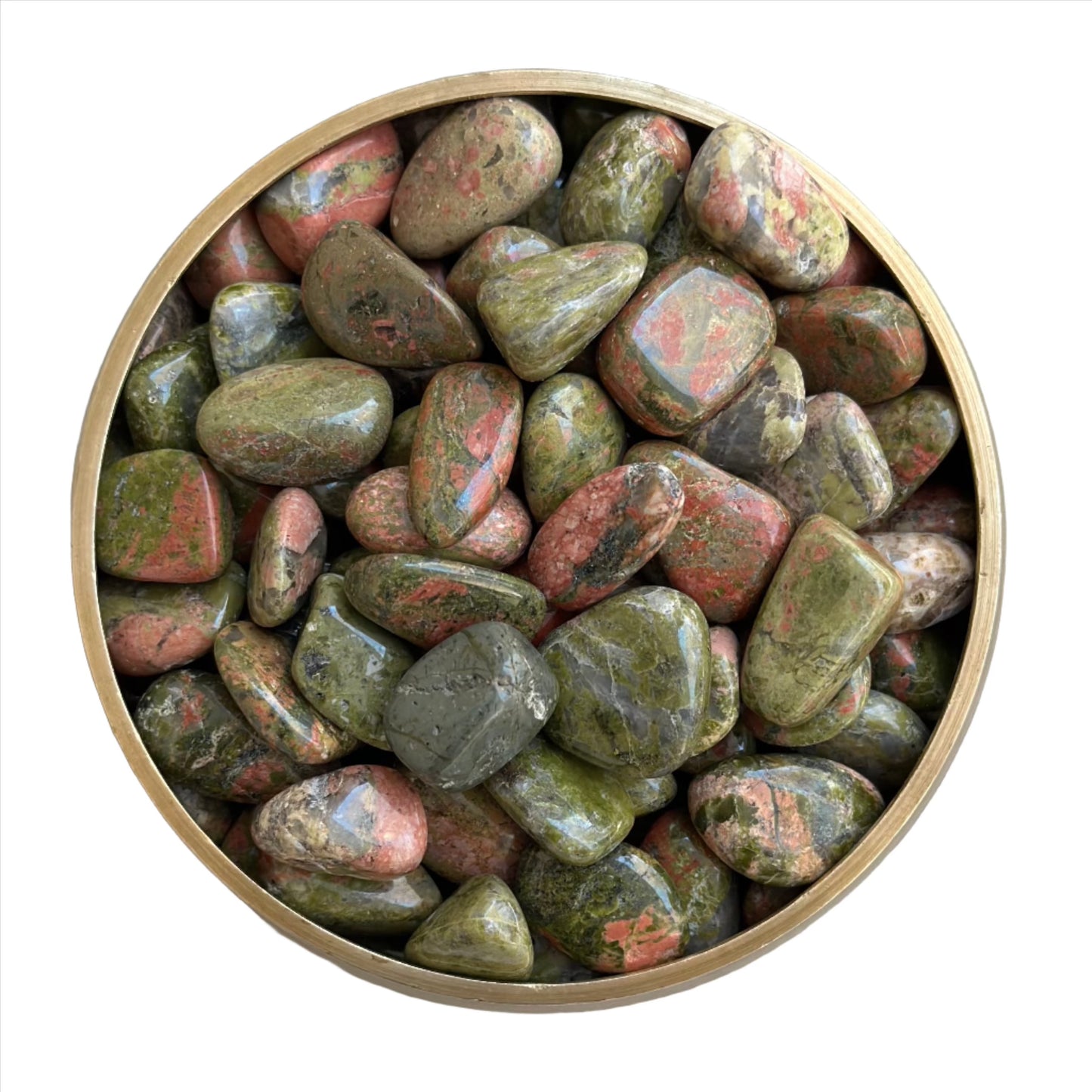 Unakite Tumbled Stone 10-20MM