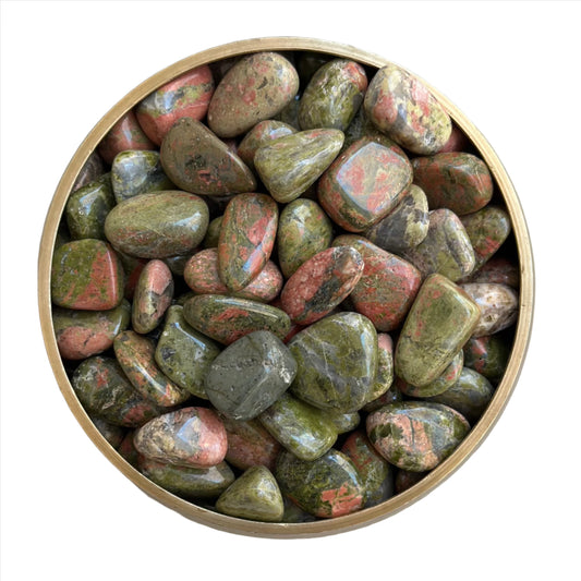 Unakite Tumbled Stone 10-20MM