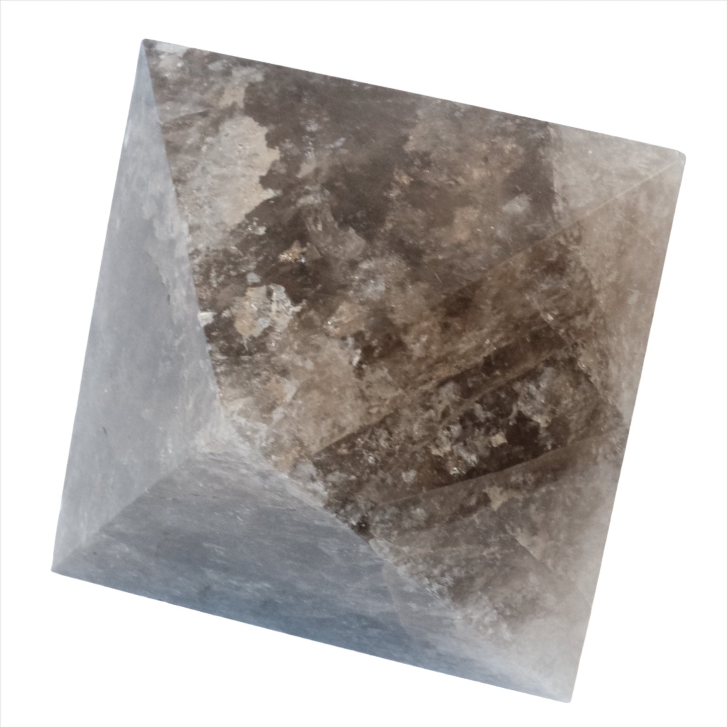 Smoky Quartz Geometric Form 1205g