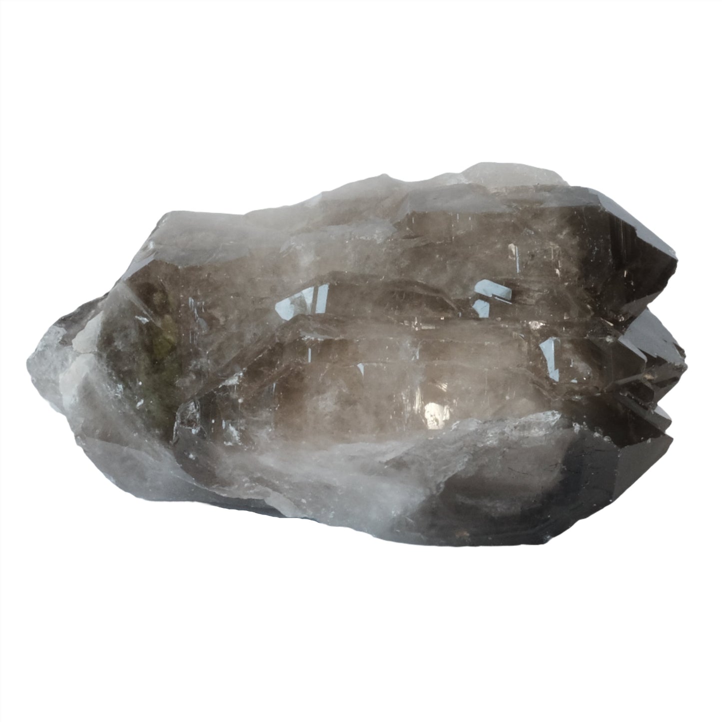 Smoky Quartz Point Cluster