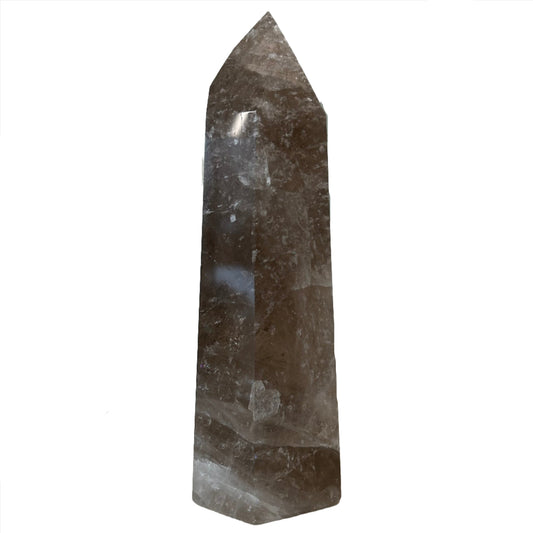 Smoky Quartz Tower 1026g, a grounding crystal that neutralizes negative energies and promotes emotional peace.