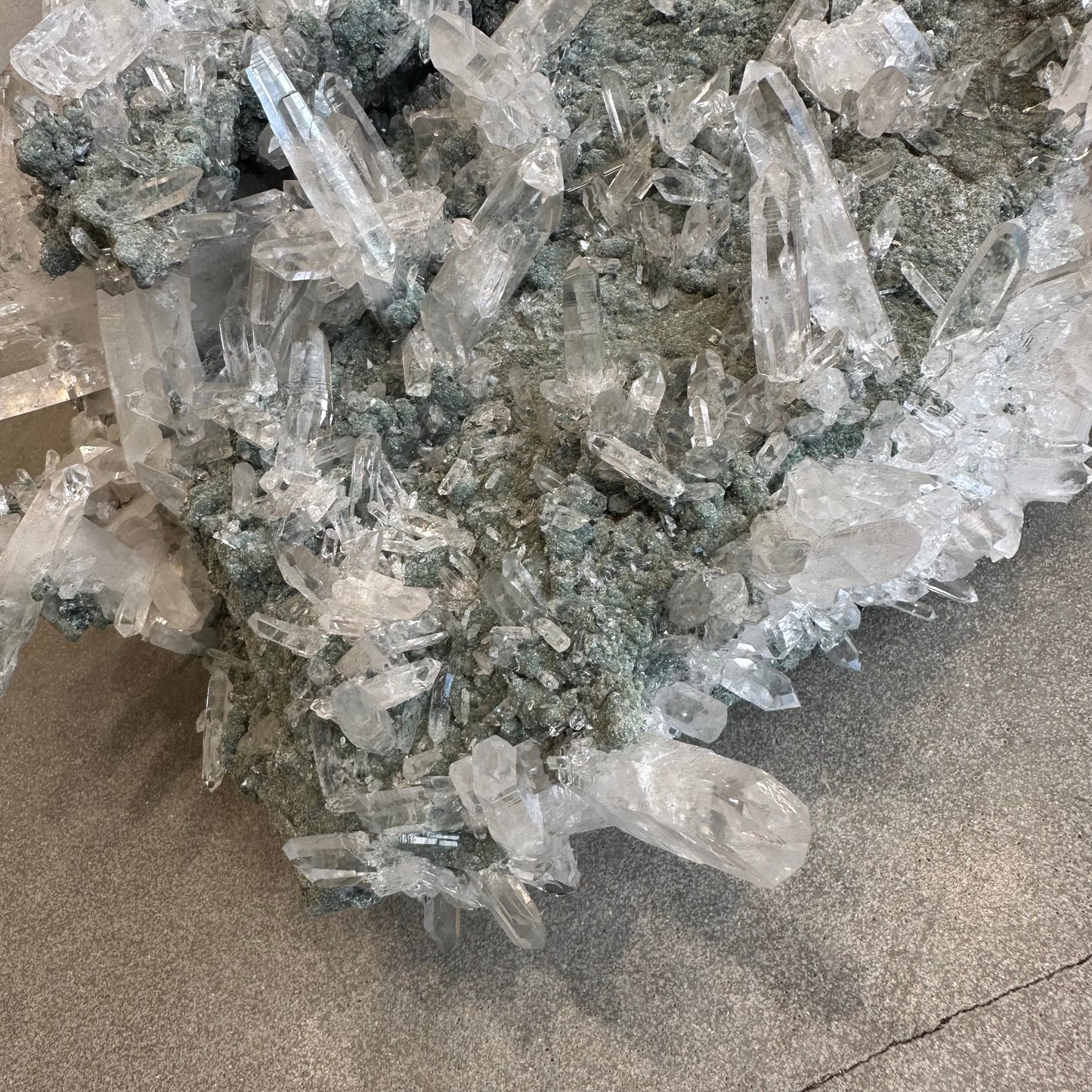 Lemurian Quartz Cluster