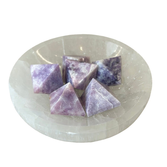 Lepidolite Mini Pyramid