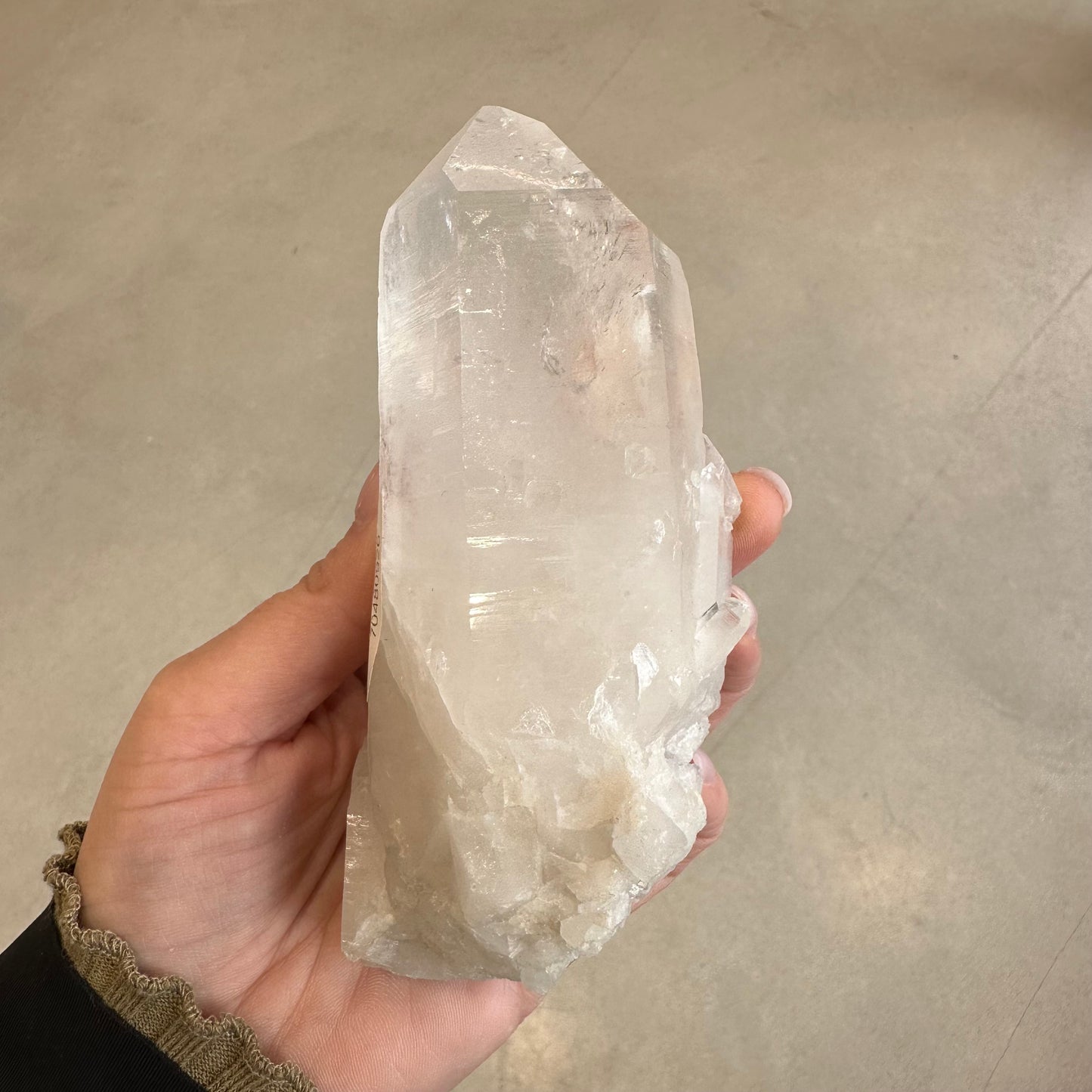 Clear Quartz Cluster Point 445g