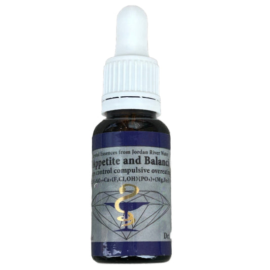Curbing Appetite & Balanced Nutrition Healing Essence by Dr Gila Gavrielov 20ml