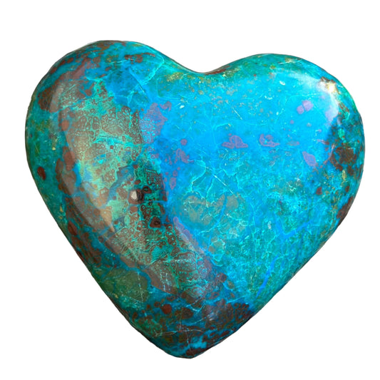 Chrysocolla Heart 168g