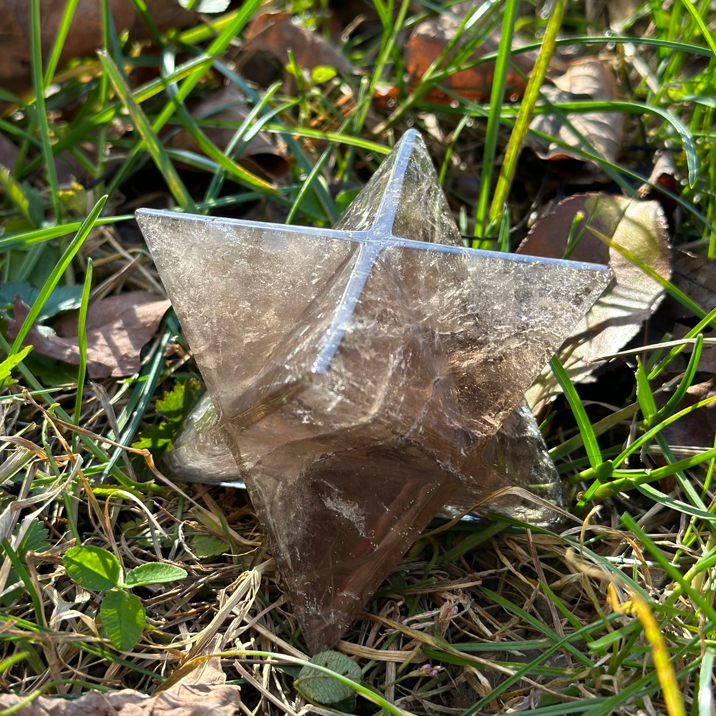 Smoky Quartz Merkaba 269g