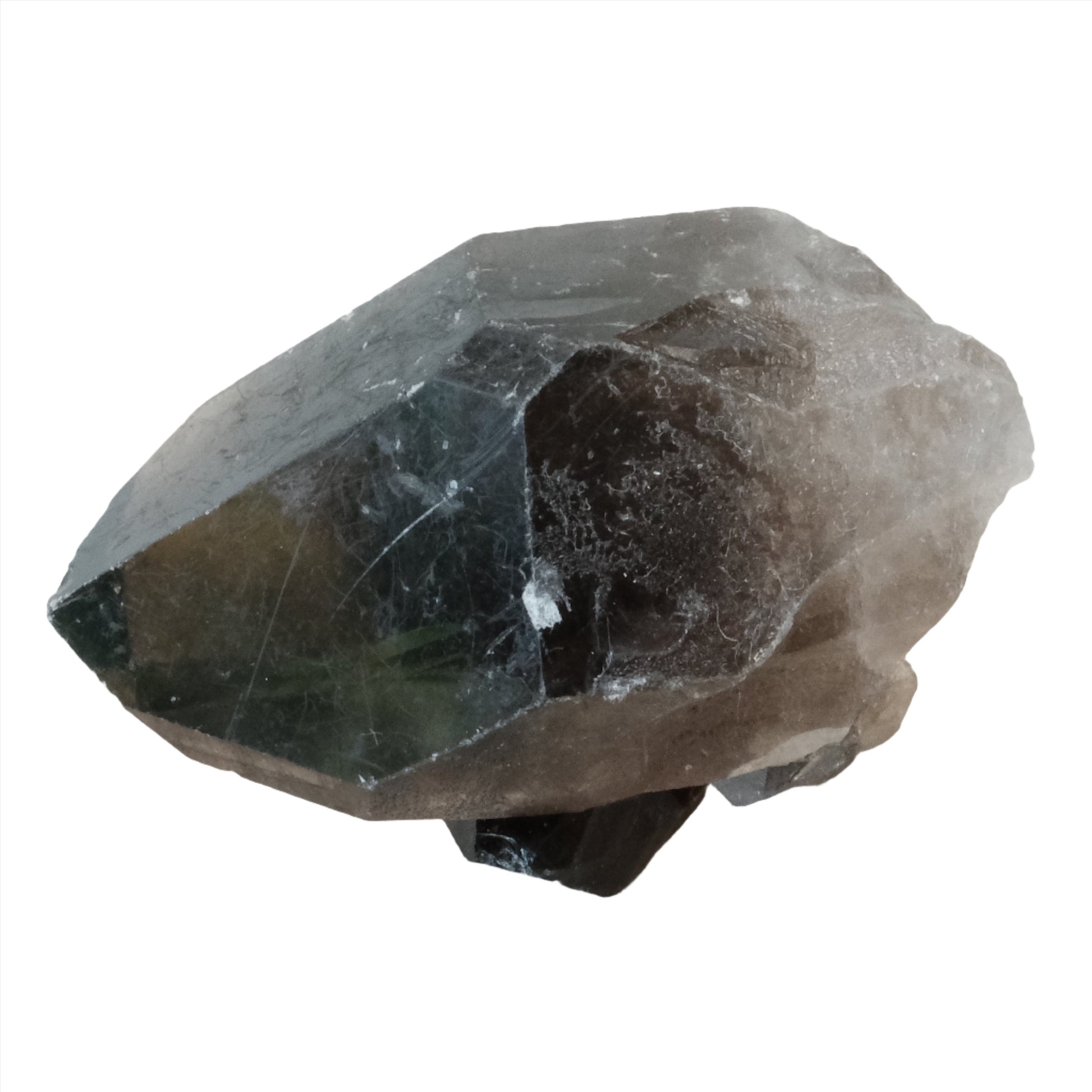 Smoky Quartz Point Cluster