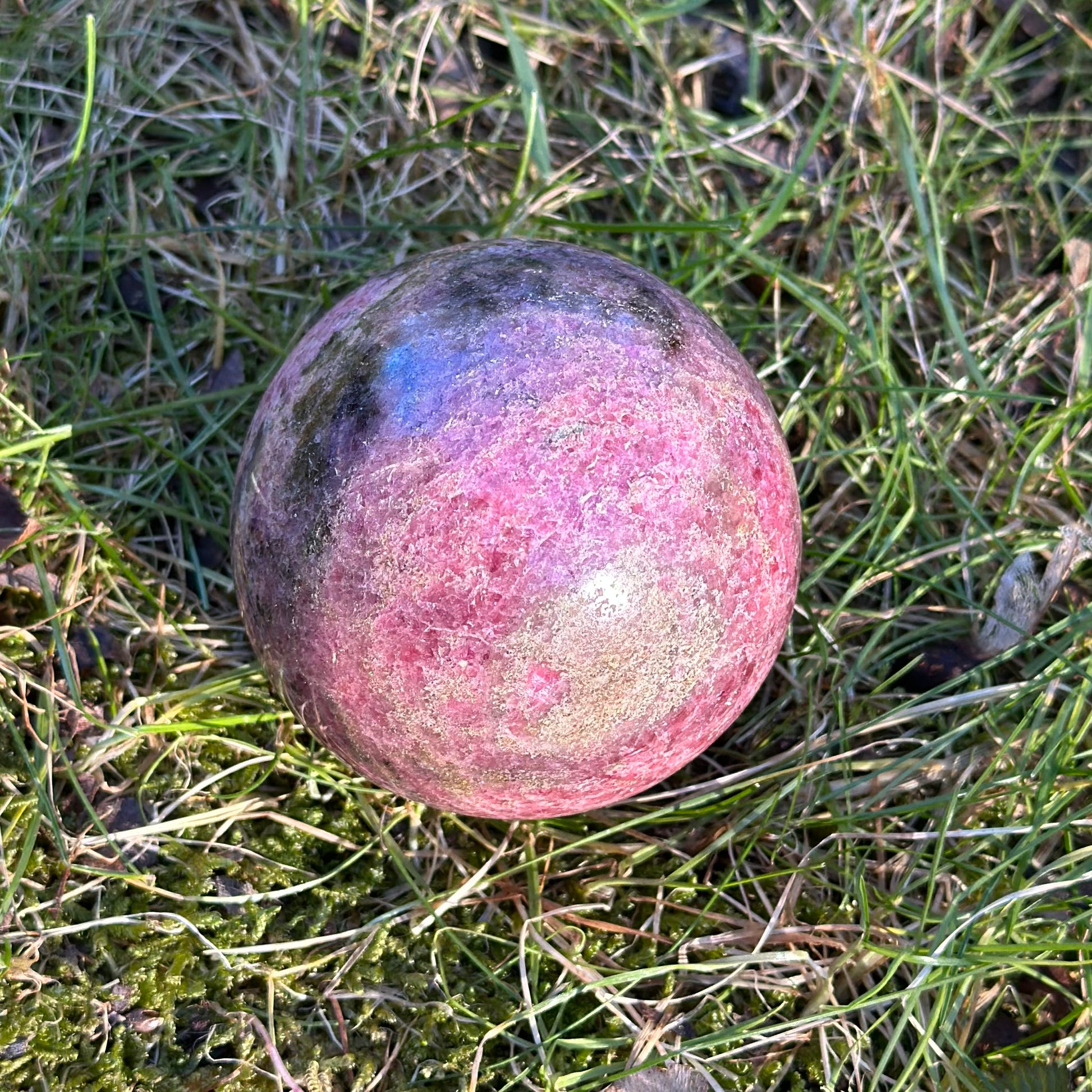 Rhodonite Sphere 456g