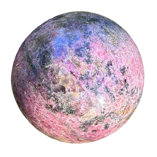 rhodonite sphere healing crystals
