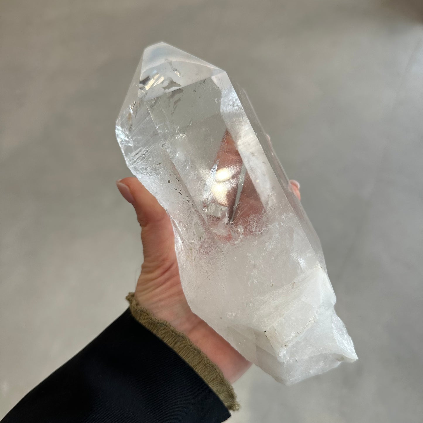 Clear Quartz Cluster Point 1420g