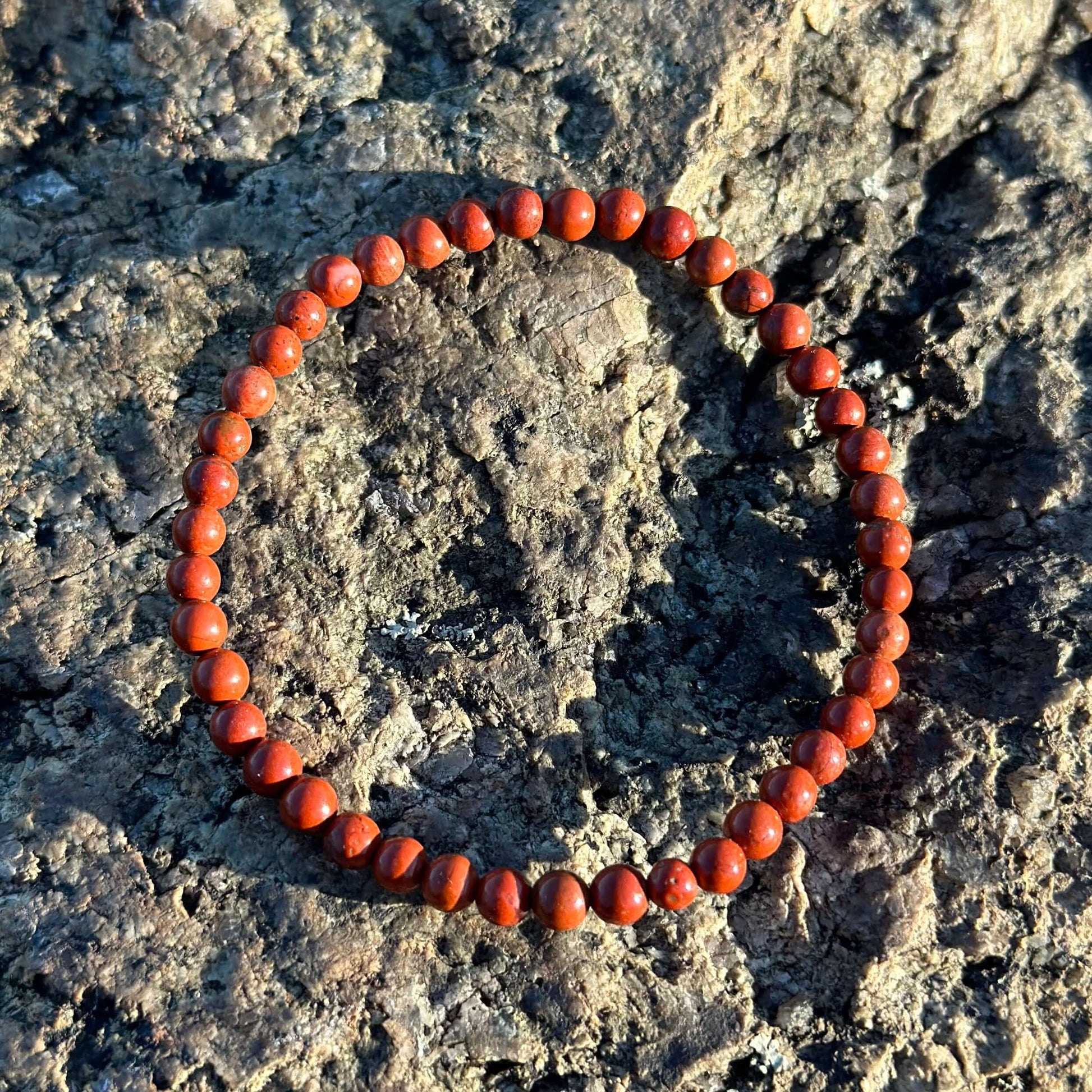 Red Jasper Bracelet 4MM