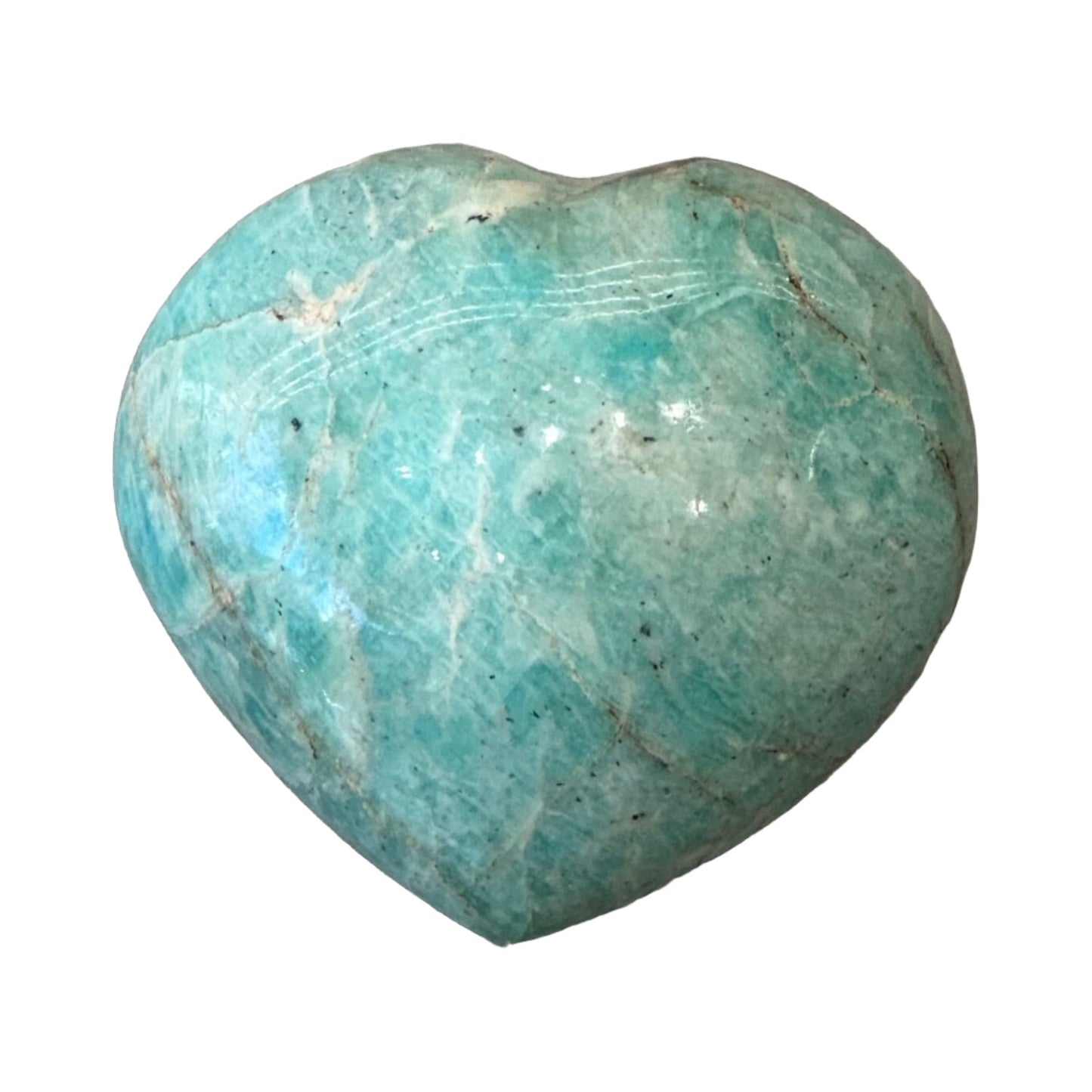 Amazonite Heart 225g