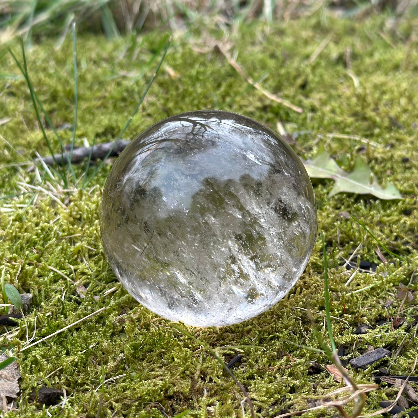Smoky Quartz Sphere 416g