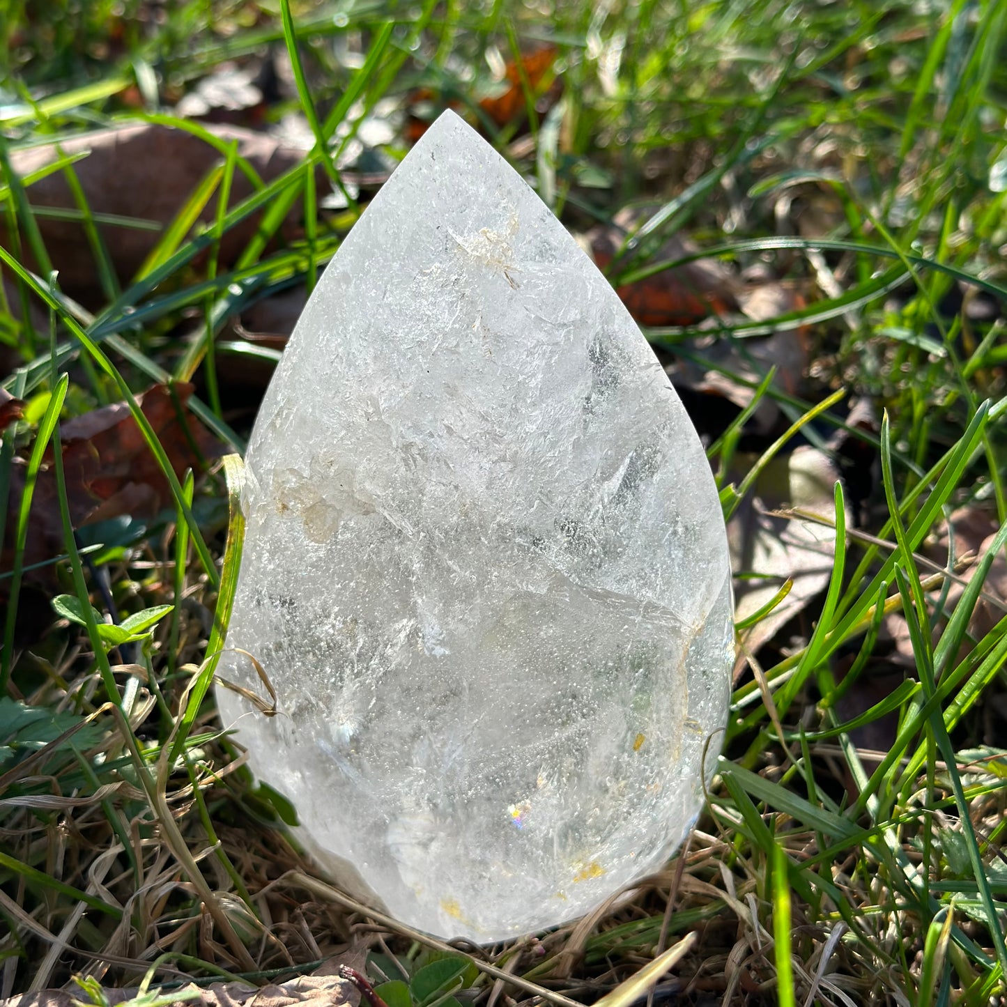 Clear Quartz Flame 421g