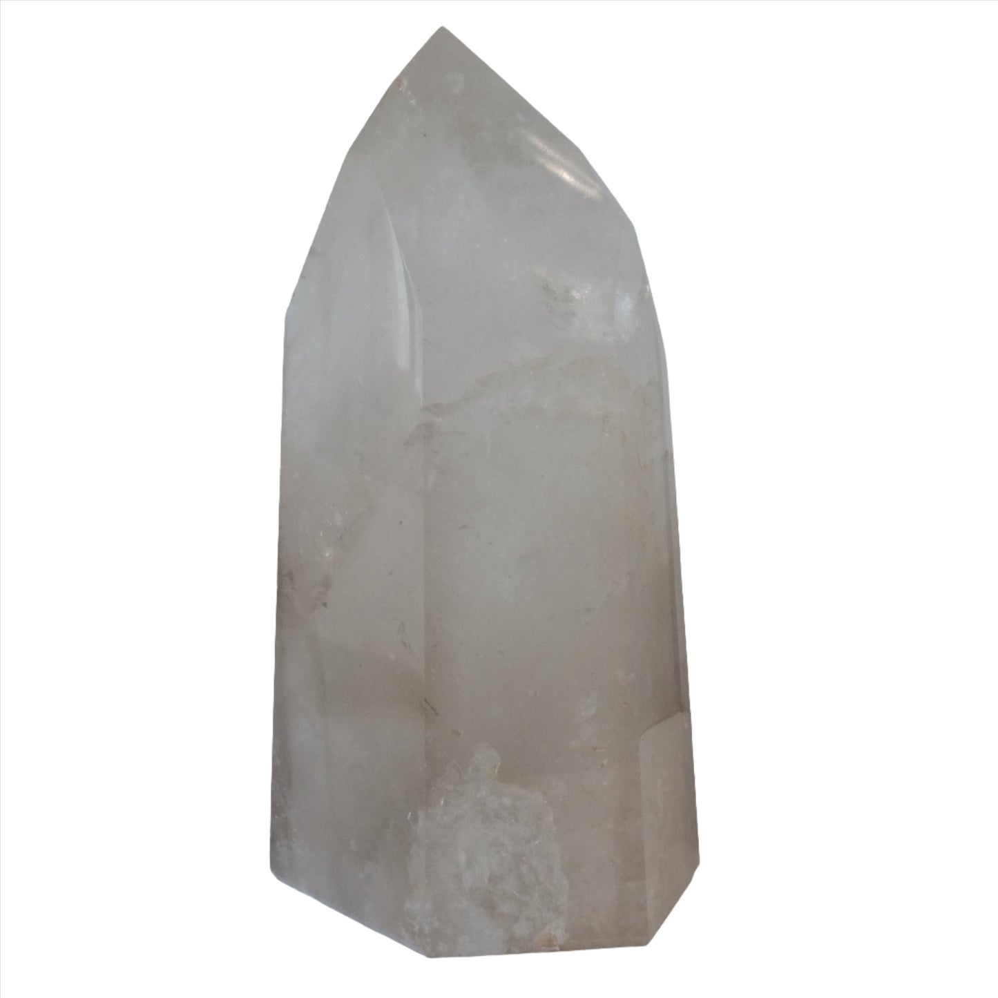 Smoky Quartz Tower, 1594g, grounding stone, purifies negative energies, promotes well-being and stability.