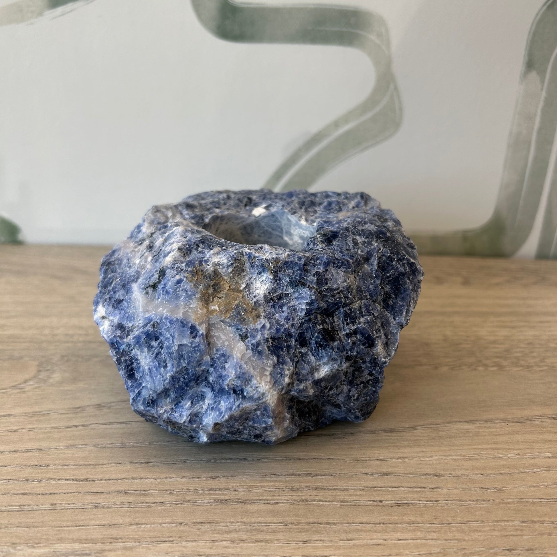 Sodalite Tealight Holder