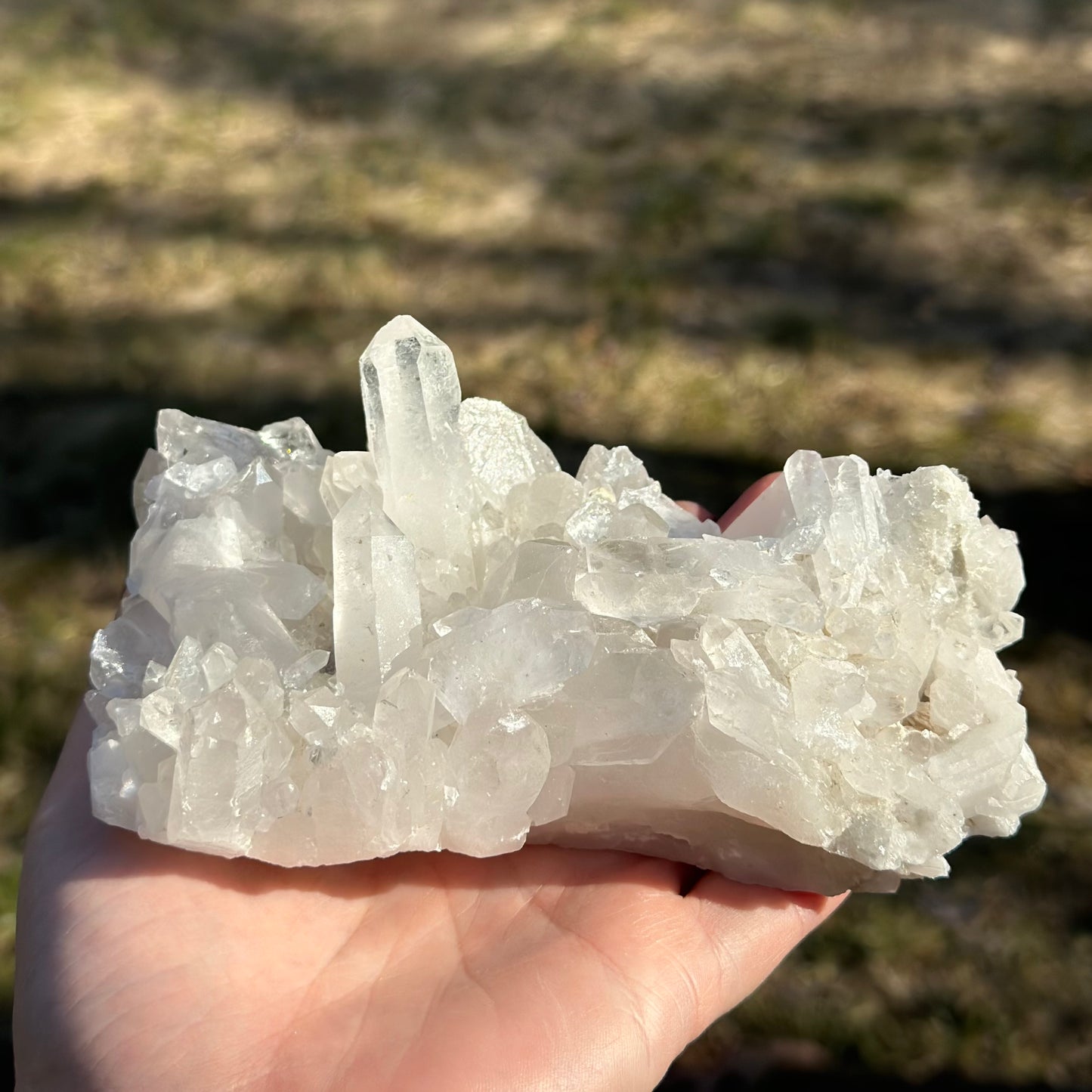 Clear Quartz Cluster 643g