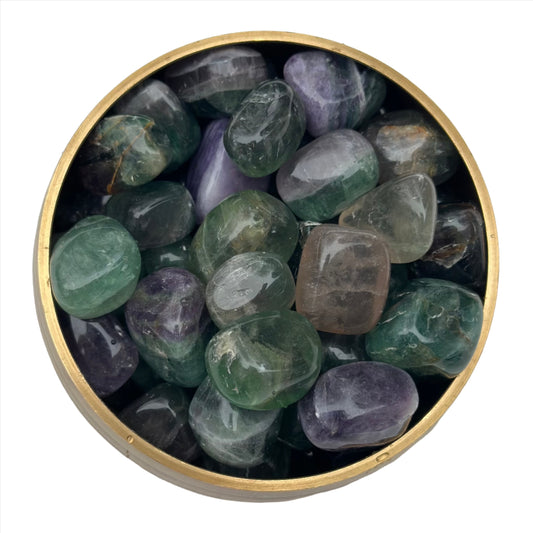 Fluorite Tumbled Stone 20-35 MM