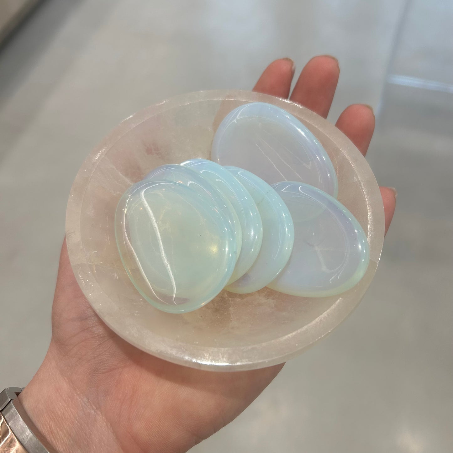 Opalite Worry Stone