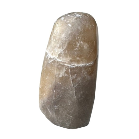 Citrine free form shape crystal known for enhancing intuition and attracting wealth and prosperity.