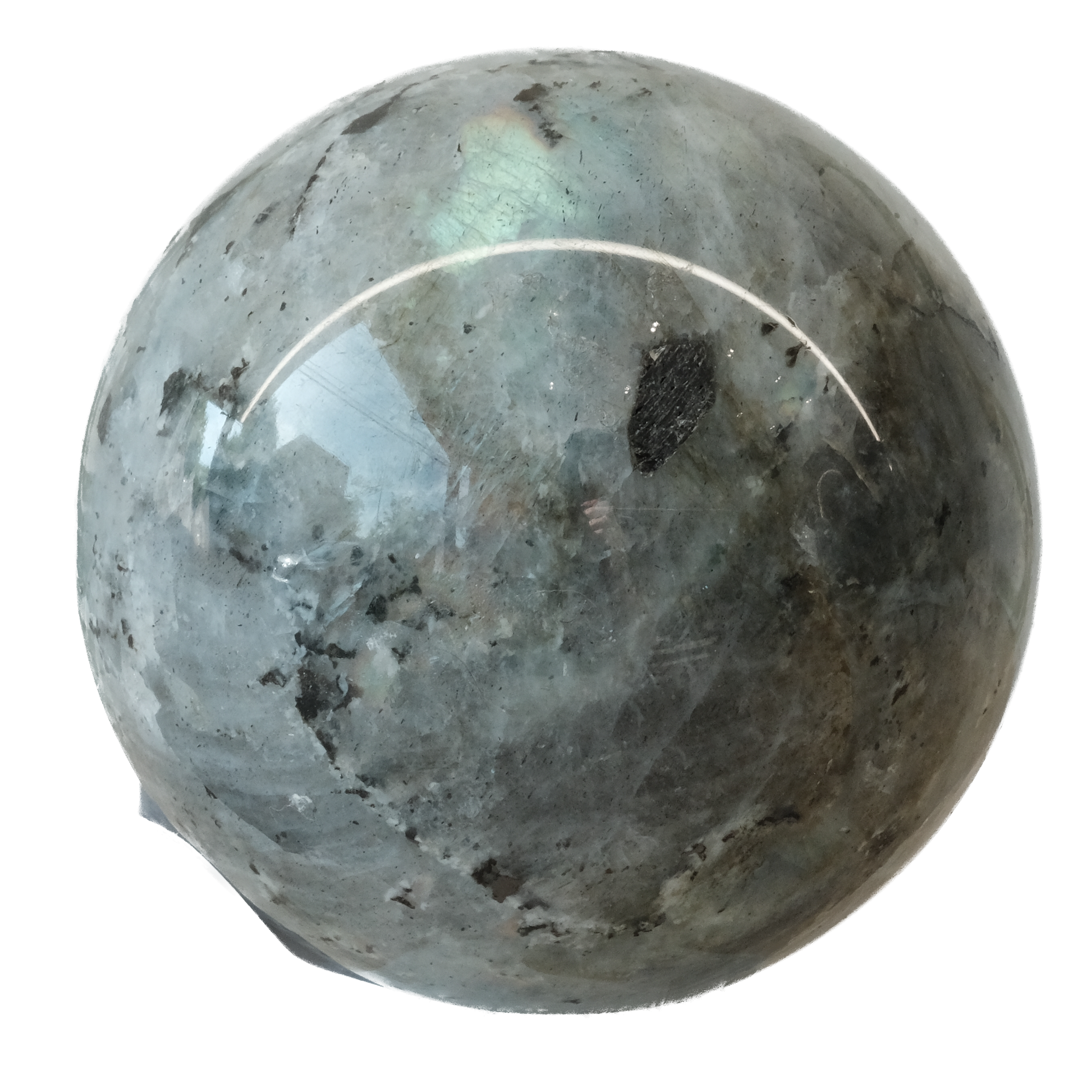 Sunset Labradorite Sphere 291g