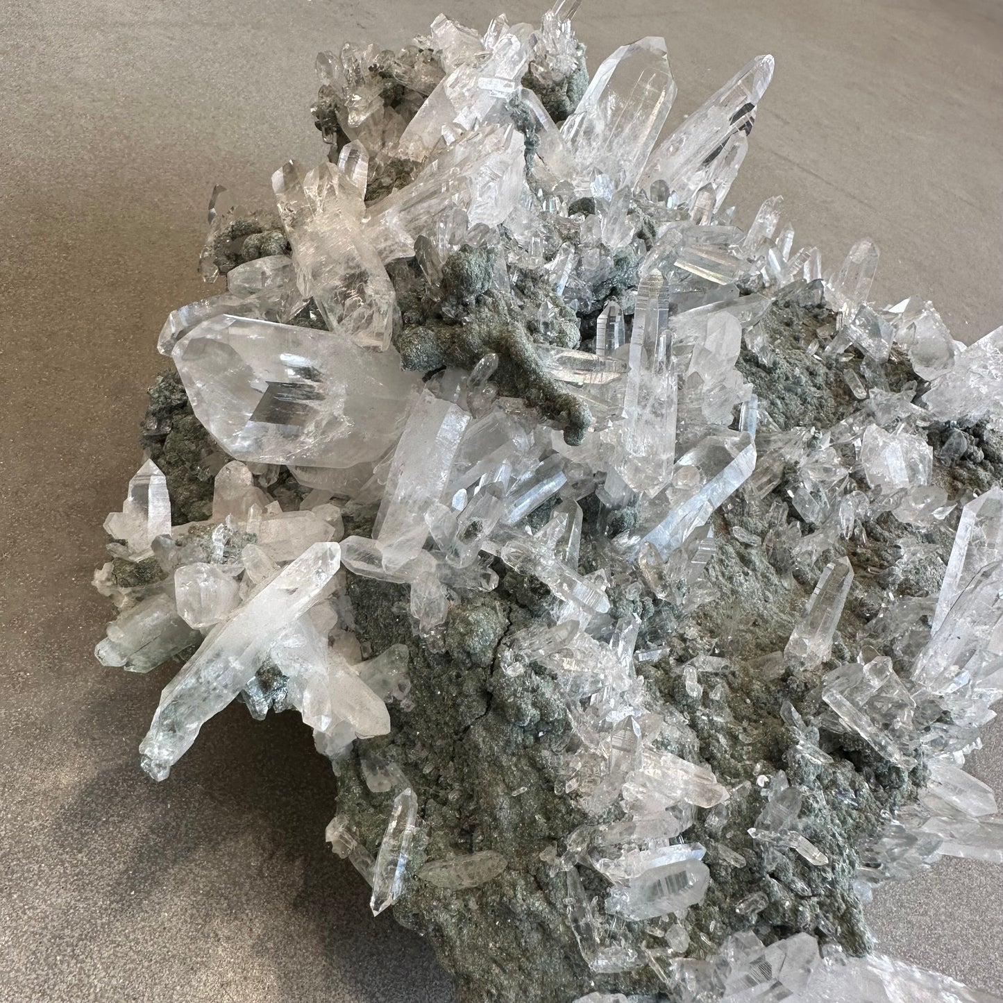 Lemurian Quartz Cluster