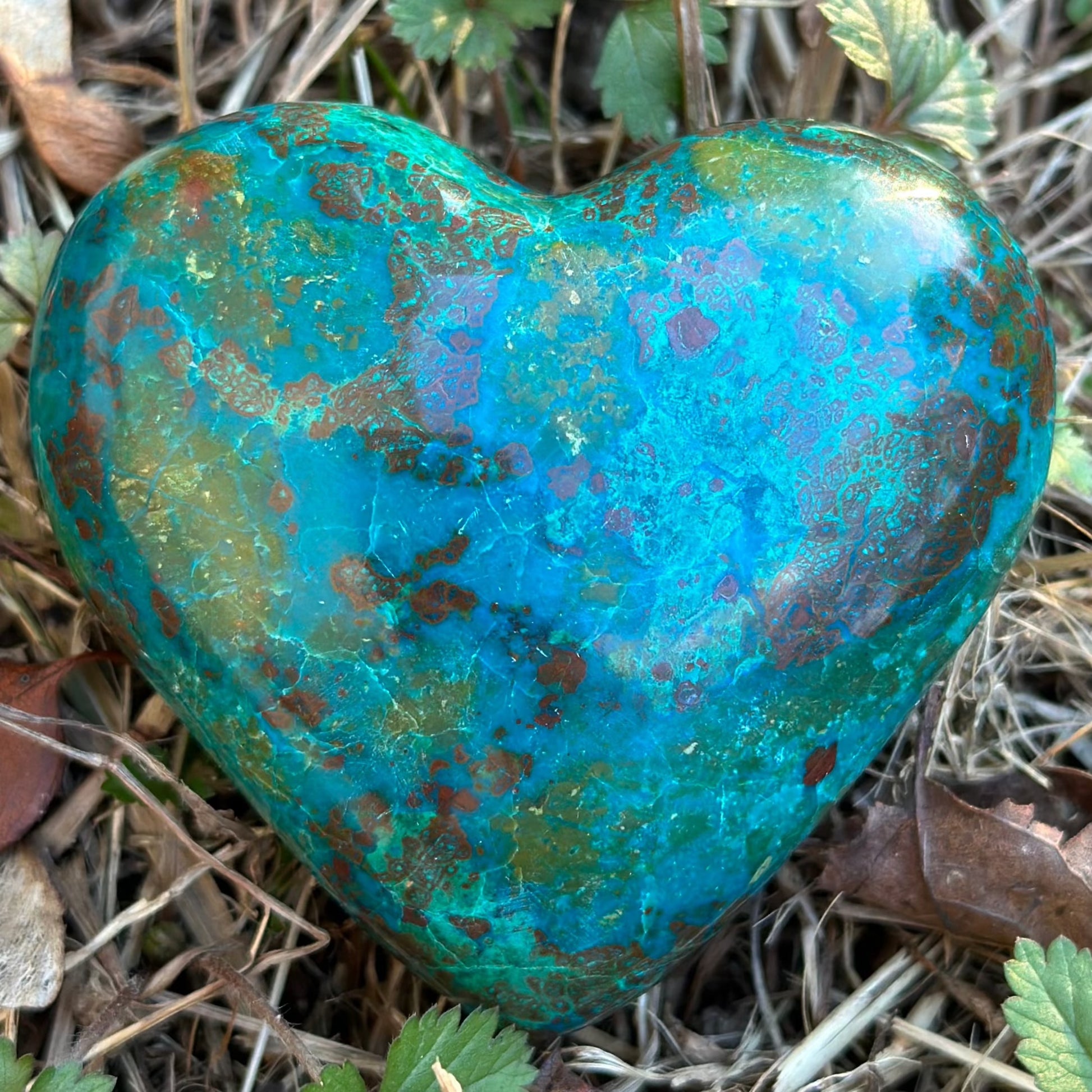 Chrysocolla Heart 168g