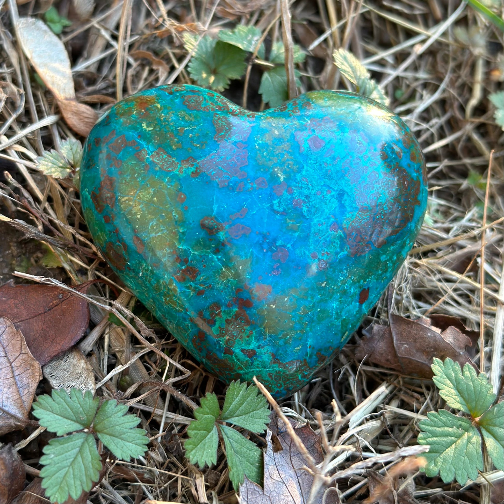 Chrysocolla Heart 168g