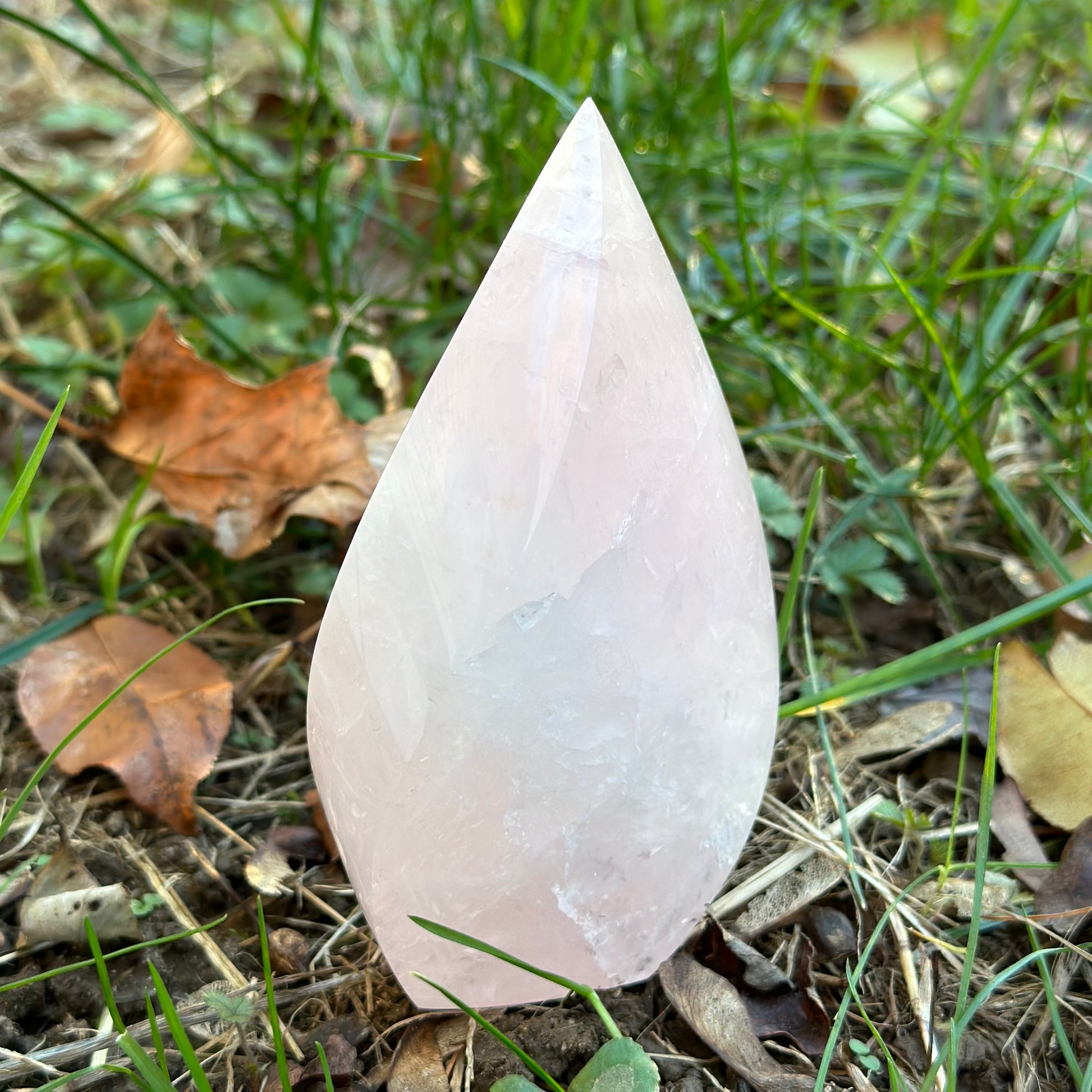 Rose Quartz Flame 404g