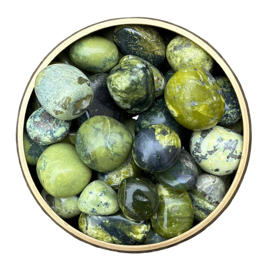 Serpentine Tumbled Stone