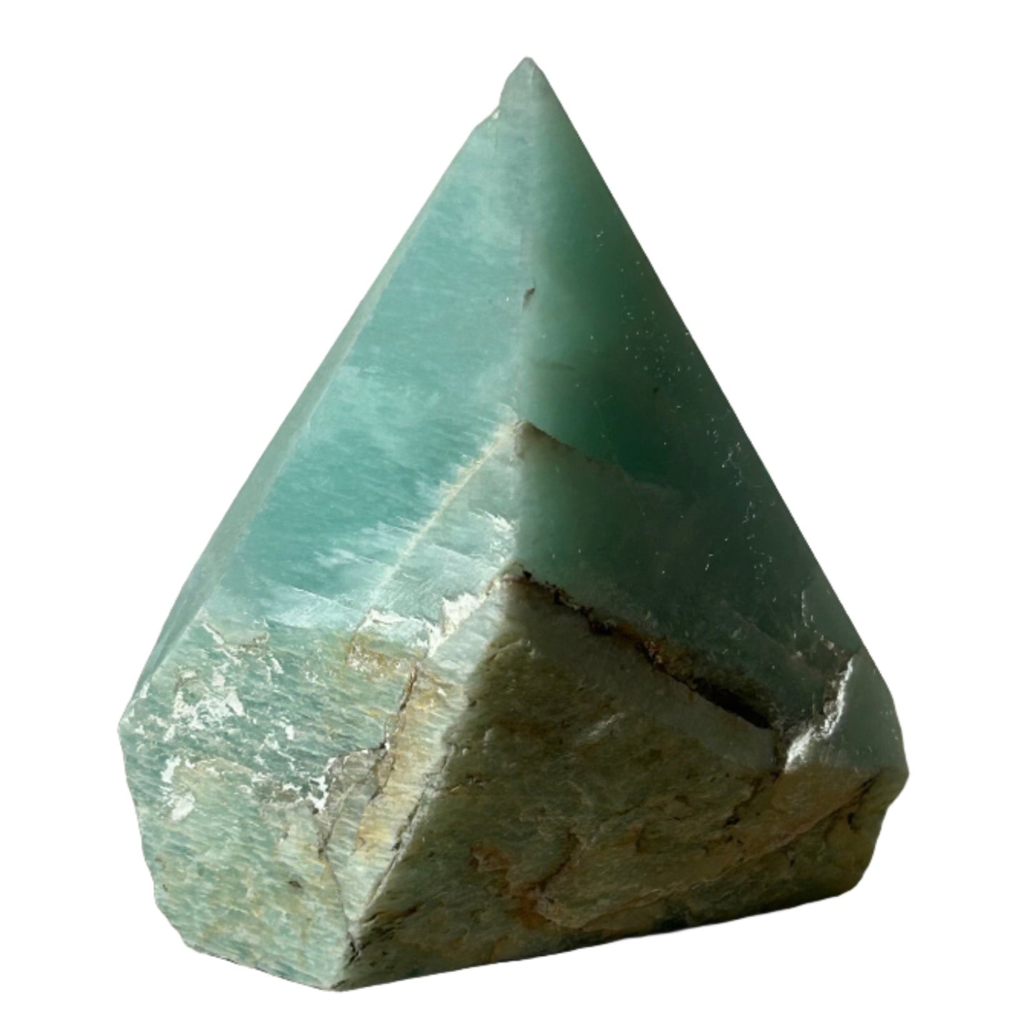 Amazonite Polished Top Point