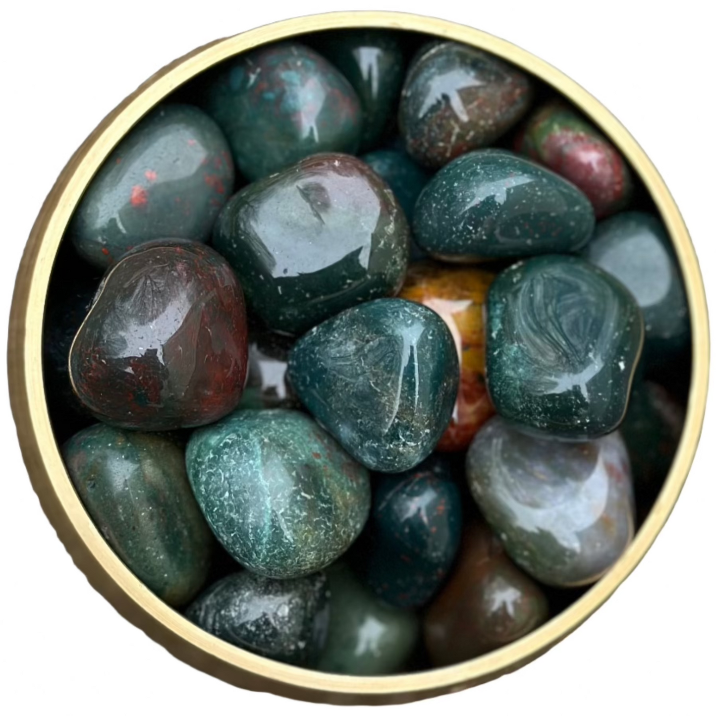 Bloodstone Tumbled Stone