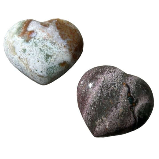 Ocean Jasper Heart