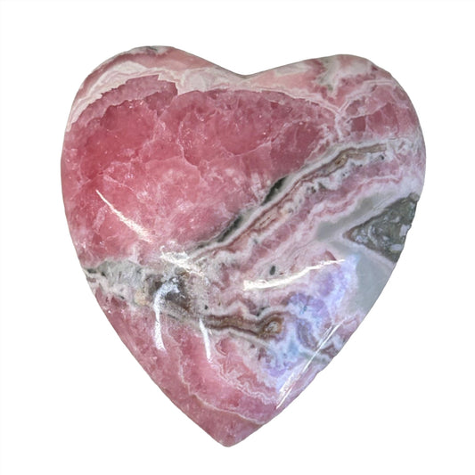 rhodochrosite heart