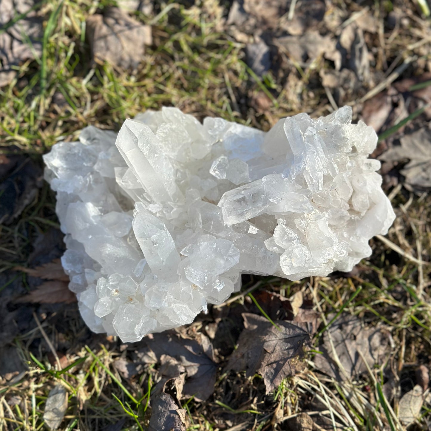 Clear Quartz Cluster 643g
