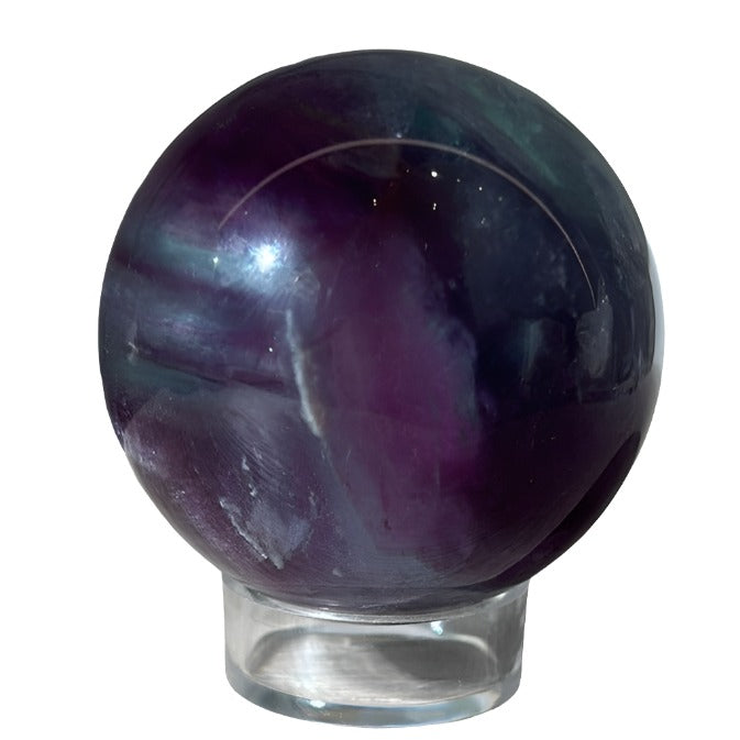 Watermelon Fluorite Sphere 281g