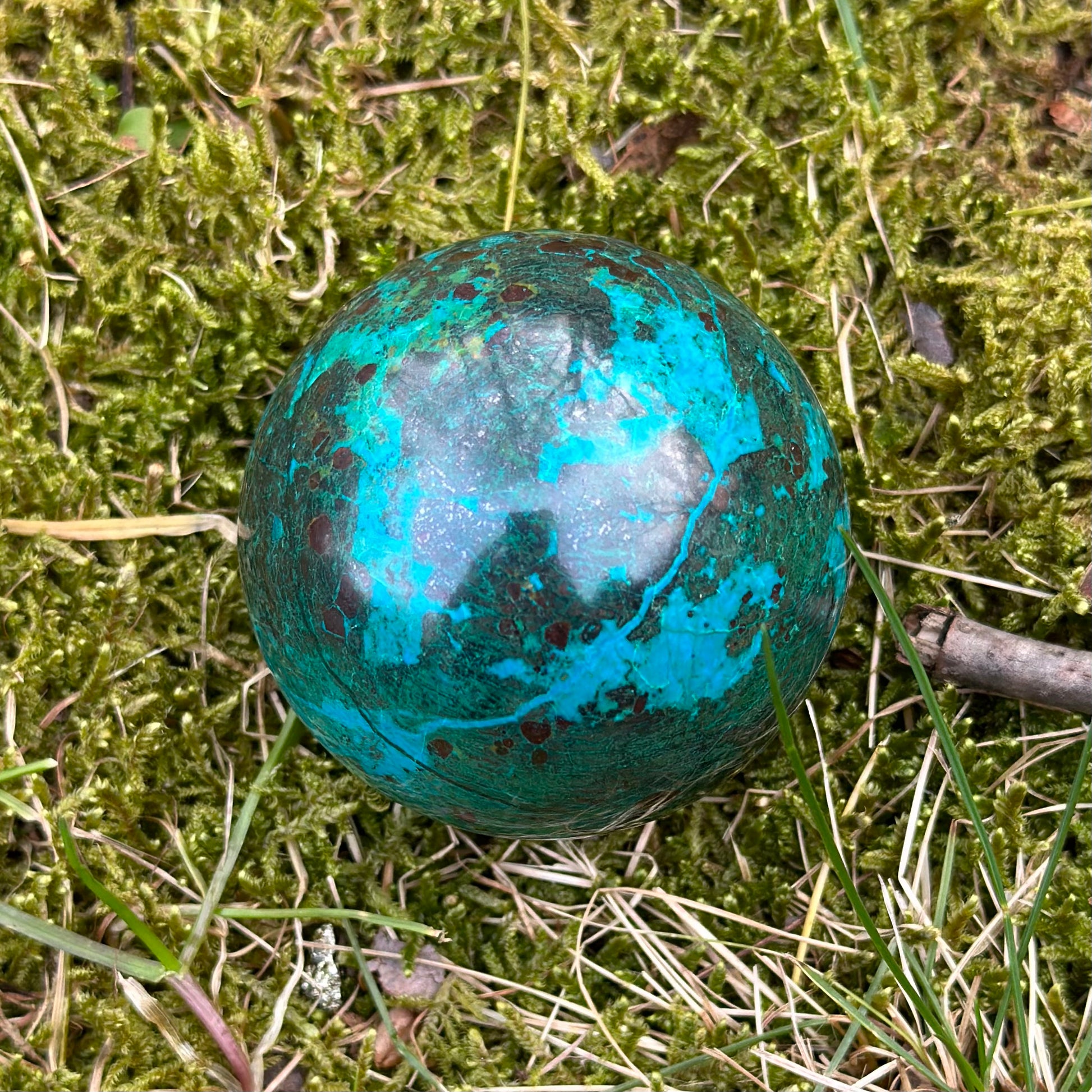 Chrysocolla Sphere 208g
