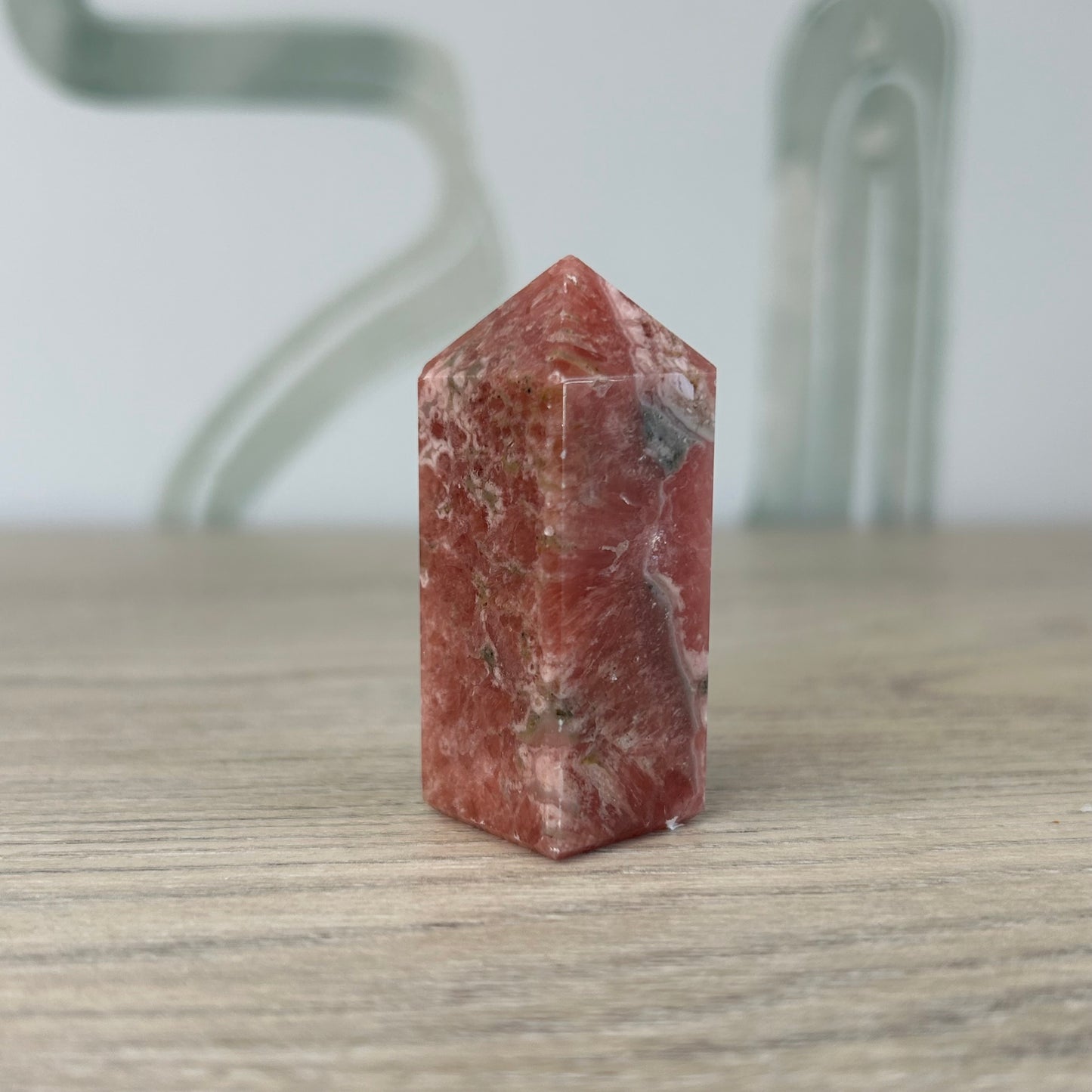 Rhodochrosite Tower 56g