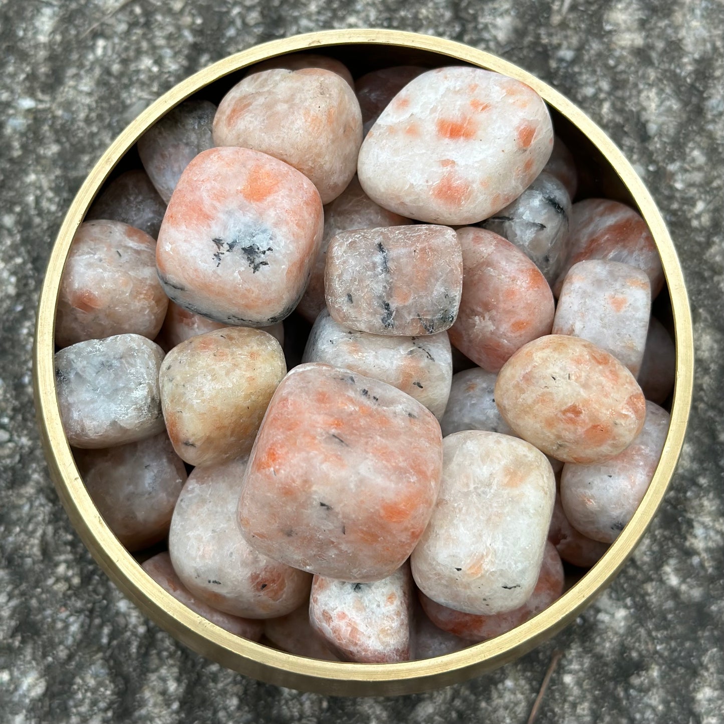 Sunstone Tumbled Stone 20-30MM