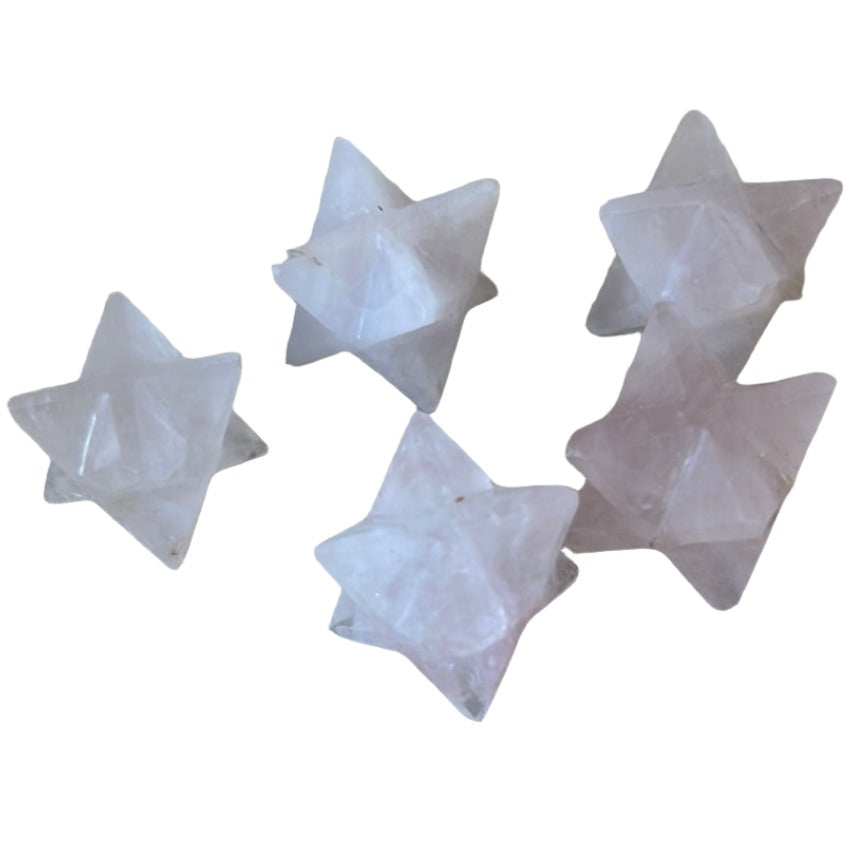 Rose Quartz Merkaba Mini