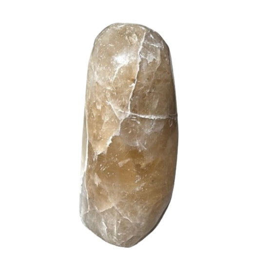 Citrine free form crystal known for energizing life, enhancing intuition, and attracting wealth and success.