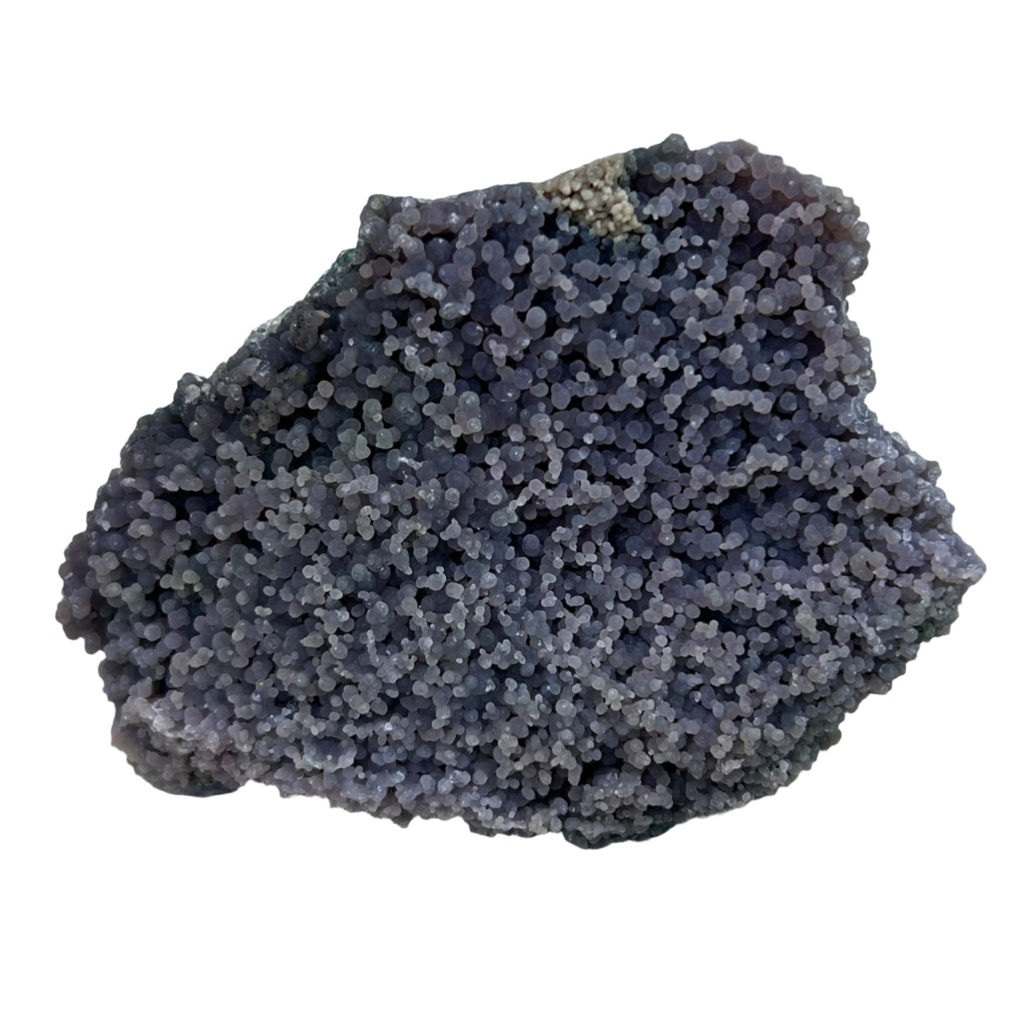 Grape Agate Free Form 412g stone with healing properties for meditation, promoting inner strength, confidence, and stress relief.