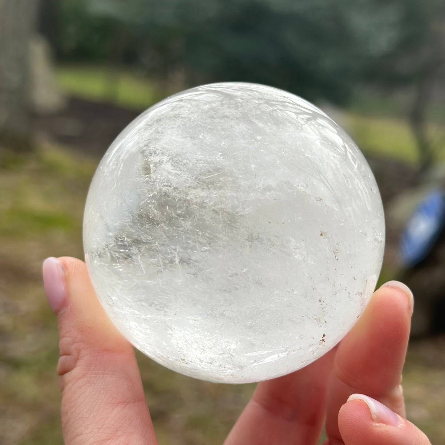Clear Quartz Sphere 403g